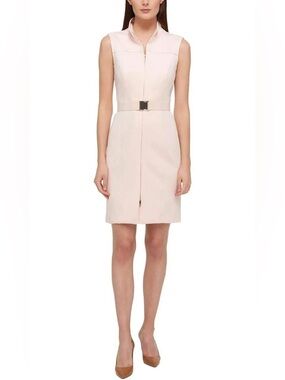 Tommy Hilfier Women's Classic Scuba Zip Up Dress Size 6